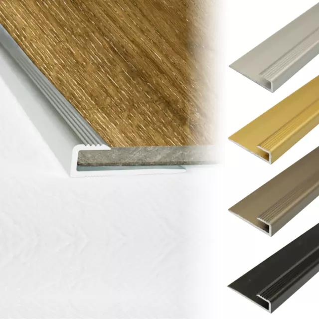 Luxury Click Vinyl Flooring Edge Profile Trim Threshold Door Floor Bar Lvt C63