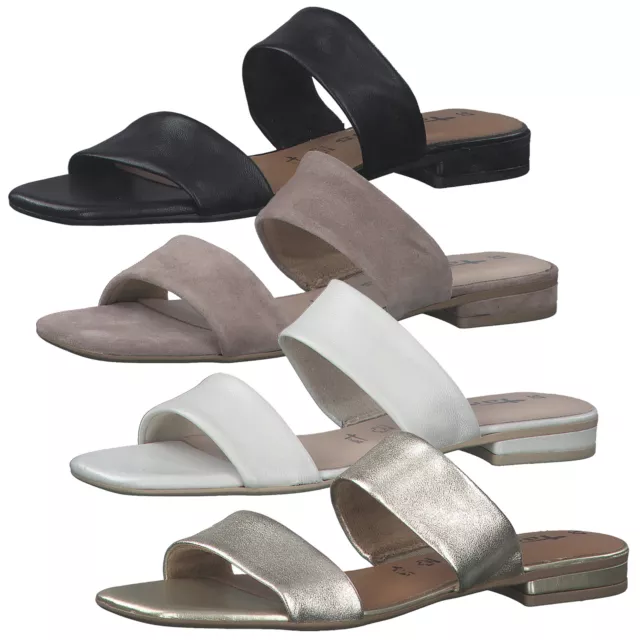 Tamaris Mules Femmes Cuir Deux Sangles Longe 1-27110-20