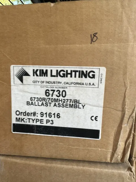 Kim Lighting - 6730 Ballast Assembly (18 Units)
