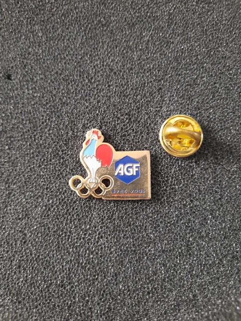 SERIE 3 PIN'S DOUBLES MOULES AGF ASSURANCES ASSUREFINANCE ARTHUS