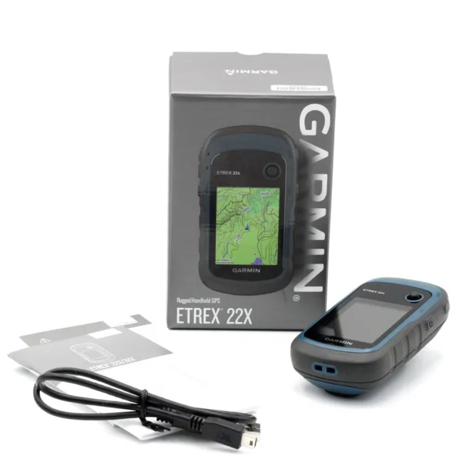 Garmin eTrex 22x High Performance Handheld GPS Navigator - WW Basemaps