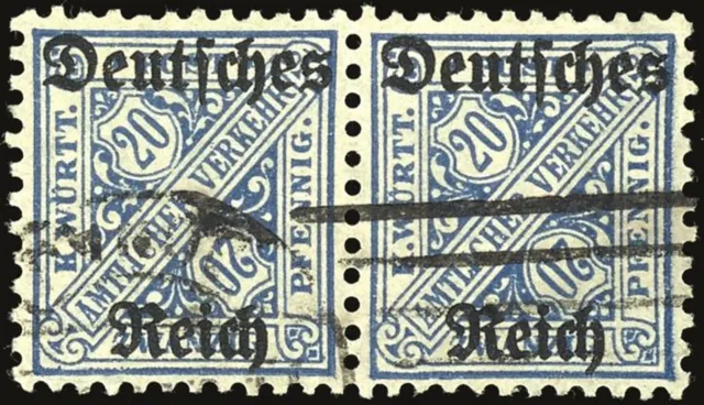 31409) Deutsches Reich Dienstmarken 60 Y(2) o