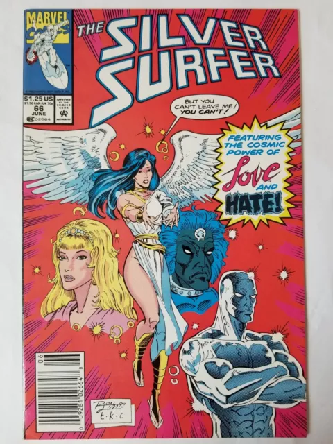 Silver Surfer Vol. 2 #66 Newsstand (Marvel Comics, 1992)