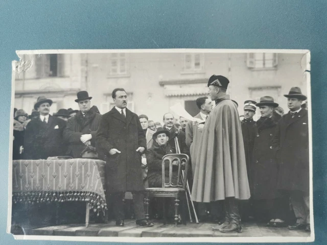 FOTO CARTOLINA ROBERTO Farinacci Segretario Partito Fascista Ventennio ...