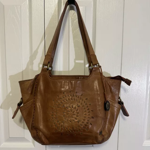 The SAK Hobo Brown Shoulder Leather Boho Bag