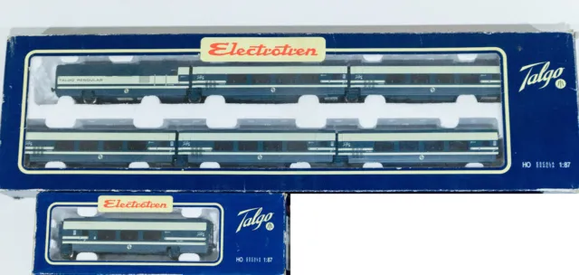 Electrotren 3201K +3211 Rame Talgo 7 voitures RENFE (HO 1/87) sncf