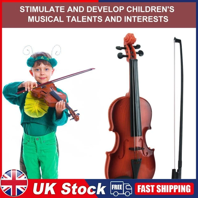 Acoustic Violin Toy Adjustable String Simulation Musical Instrument Kid Gifts