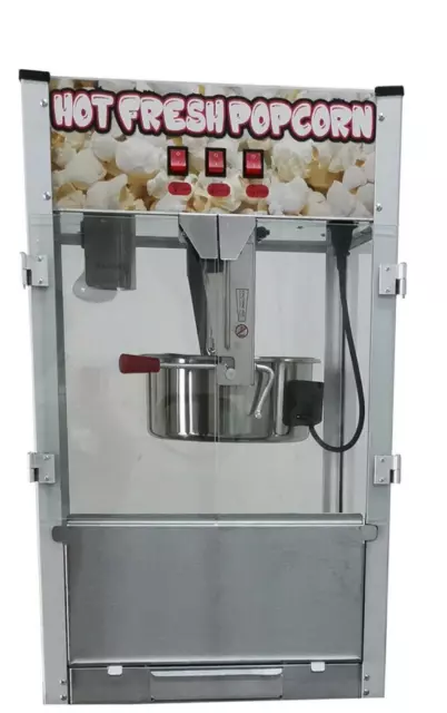 12 OZ Popcorn Machine AC Power Pop Corn Maker Wholesale LARGE Business Party