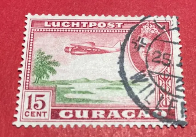 Curacao 1942 - Queen Guglielmina Iii - Airmail
