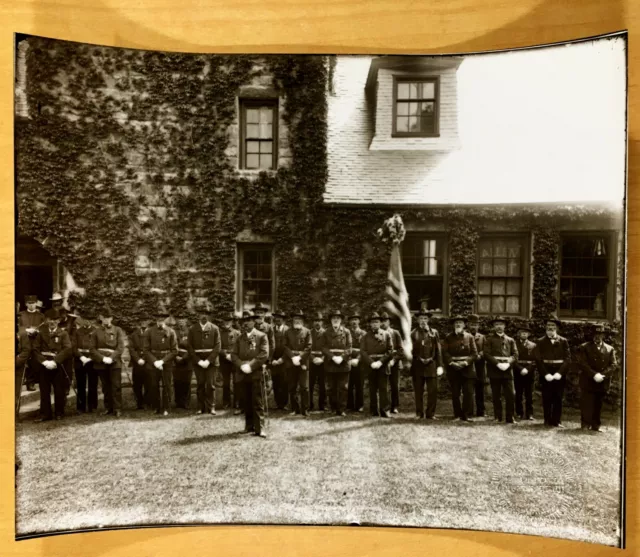 Civil War Veterans Photograph G.A.R. ALLEN POST 67 MANCHESTER BY THE SEA MA MASS