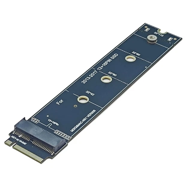 SSDS UPGRADED KIT M.2 M-Key SSDs Convert Card for 2013-2017 SSDs Access ...