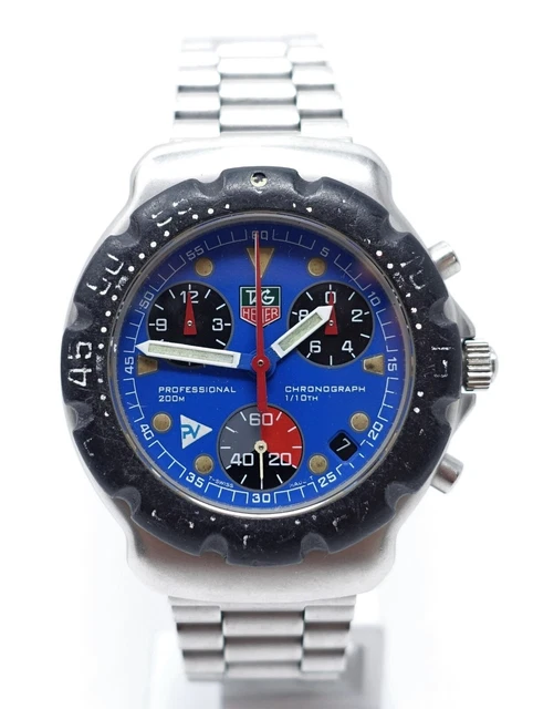 Orologio Tag Heuer Formula 1 Chronograph ref CA1210-1 vintage rare clock montre