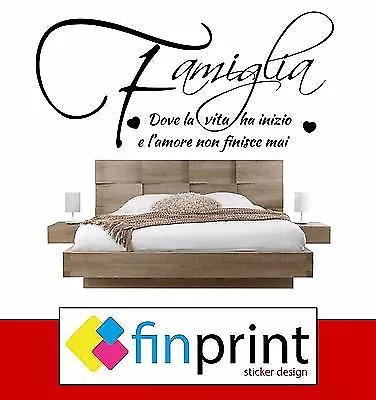 wall sticker murali frasi love adesivo da parete family stickers muro