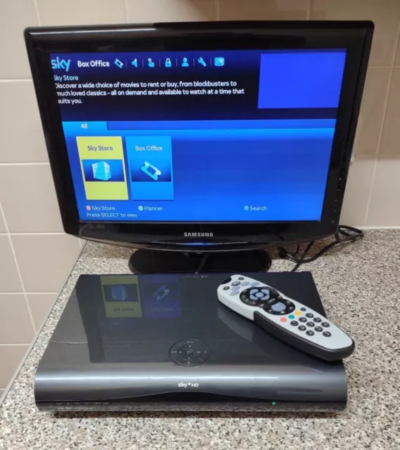 Sky+ HD Box Amstrad WIFI DRX895 With Viewing Card - 3D Ready Wifi