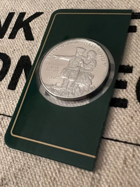 Palladium 2005 1/4 Ounce Buffalo Lewis & Clark Stillwater .9995