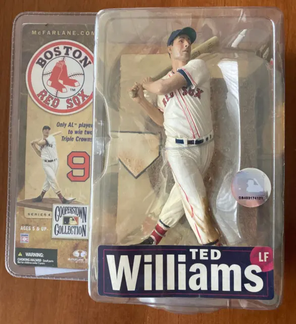 Ted Williams McFarlane Figure Cooperstown Collection Series Four Red Sox MLB