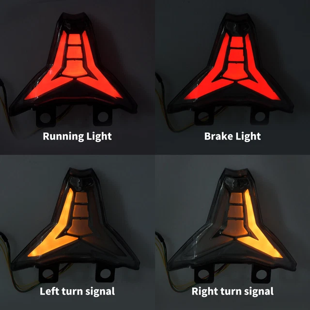 for 2019-2023 Ninj 400 Zx-6R Zx-10R Z400 Integrated Led Tail Light Turn Signal