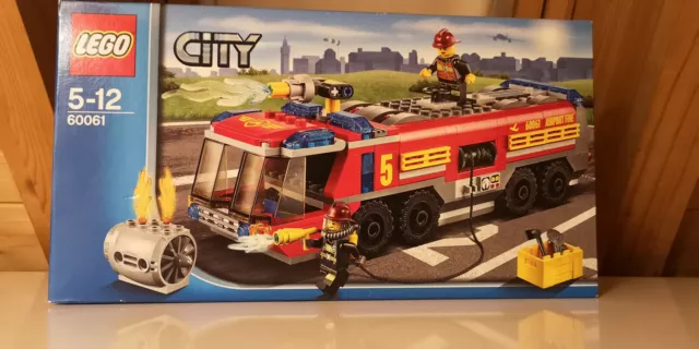 LEGO CITY 60061 -Le camion de pompiers de l'aéroport - Neuf et scellée