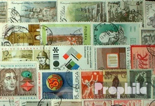 Briefmarken Polen 50 verschiedene Marken
