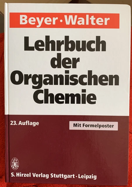 Lehrbuch der Organischen Chemie von Beyer, Hans, Walter,... | Buch | Zustand gut