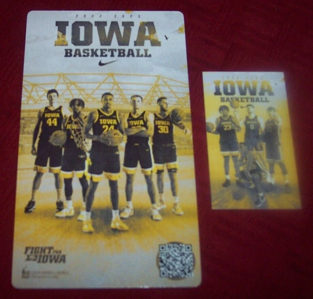20232024 OFFICIAL IOWA HAWKEYES Men's Basketball & Pocket