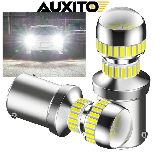 AUXITO 1156 BA15S 5007 5008 7506 LED Backup Reverse Light Bulb Super White 6000K