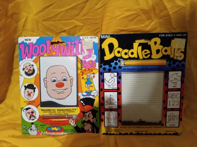 Wooly Willy Magnetic Game, Doodle Balls 