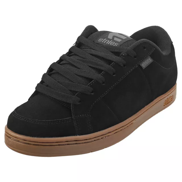 Etnies Kingpin Mens Black Gum Skate Trainers