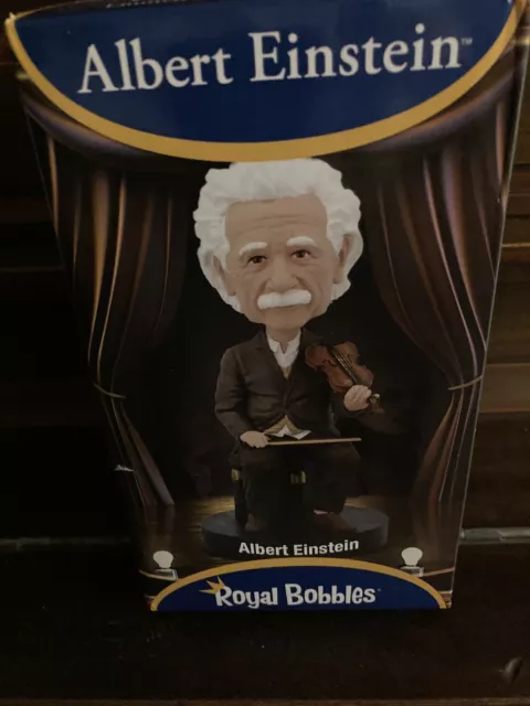 Royal Bobbles Albert Einstein Violin Bobblehead 12089