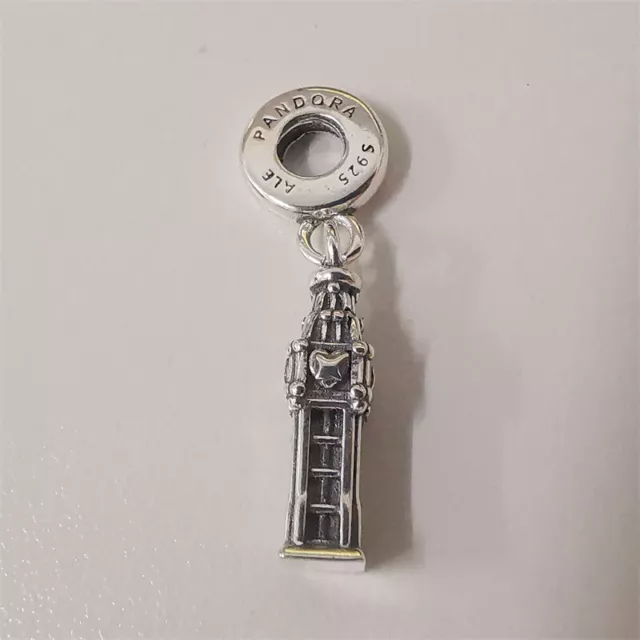 S925 Ale. Big Ben Charm UK Pandora