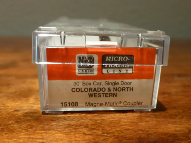 MicroTrains 15108 Nn3 Colorado & Western 30' Boxcar, Single Door 3