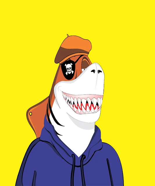 Laughing Shark # 1076 - Limited Edition,  Only 1,111 available! RARE!