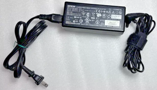 Genuine Epson Printer Scanner AC Adapter Power Supply A361H 2100982-06 20V 42W