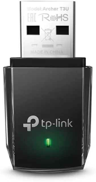 Tp-Link Clé Wifi Puissante AC1300 Mbps Adaptateur USB Wifi Dongle Wifi USB 3.0