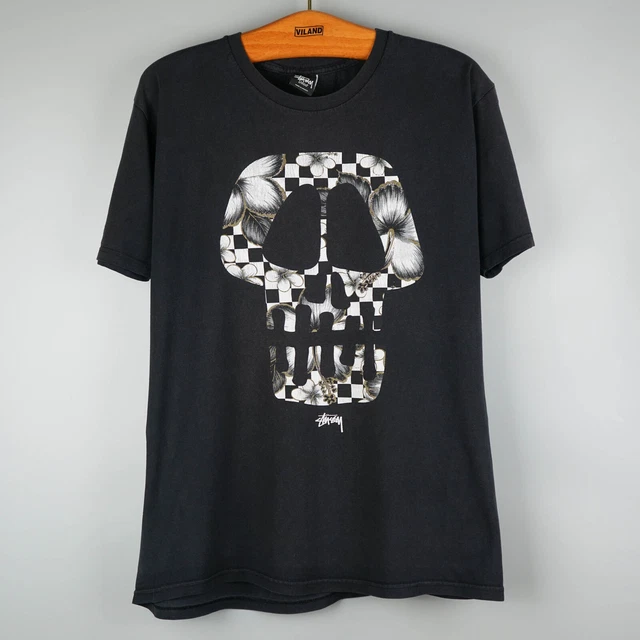 T-shirt vintage y2k Stussy Skull