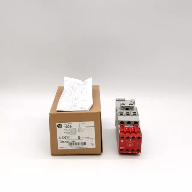 Allen-Bradley 100S-C30J22BC Safety Contactor - 24V 60Hz