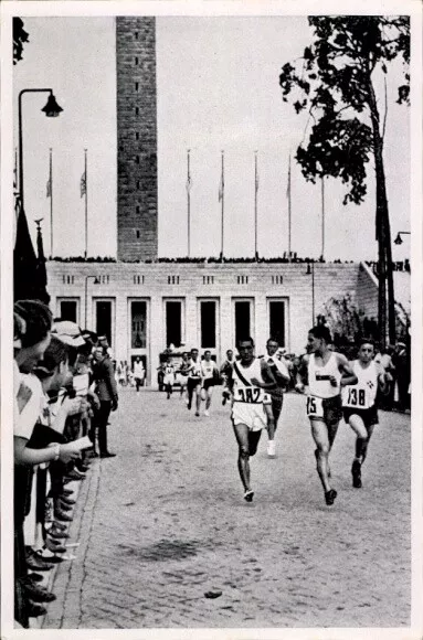 Sammelbild Olympia 1936, Marathonläufer Kitei Son - 10896644