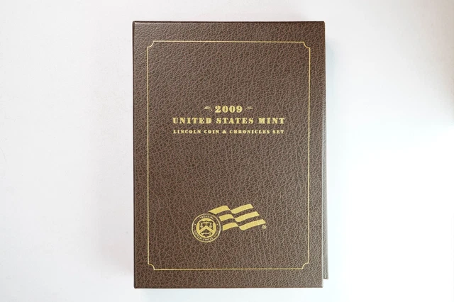 2009 US Mint Lincoln Coin & Chronicles Set w/ Box and COA! 2