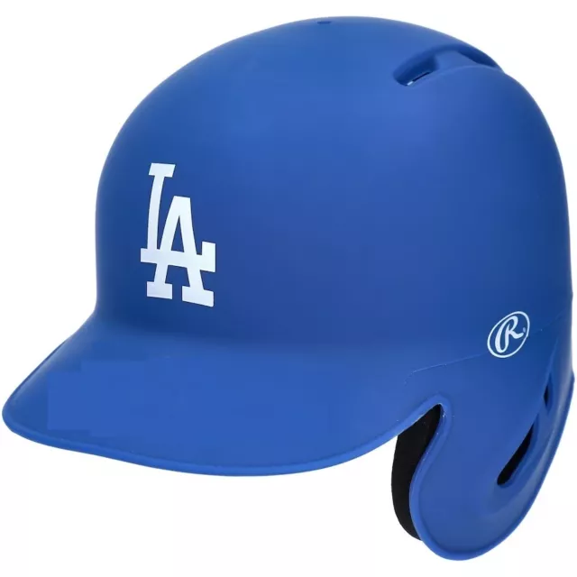 Los Angeles Dodgers Matte Blue MLB Rawlings Replica MLB Baseball Mini Helmet