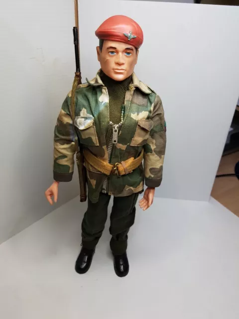 Vintage Action man British Paratrooper, Palitoy early 70s.