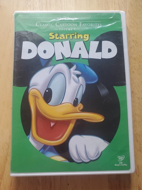 CLASSIC CARTOON FAVORITES starring Donald DVD Walt Disney $6.50 ...