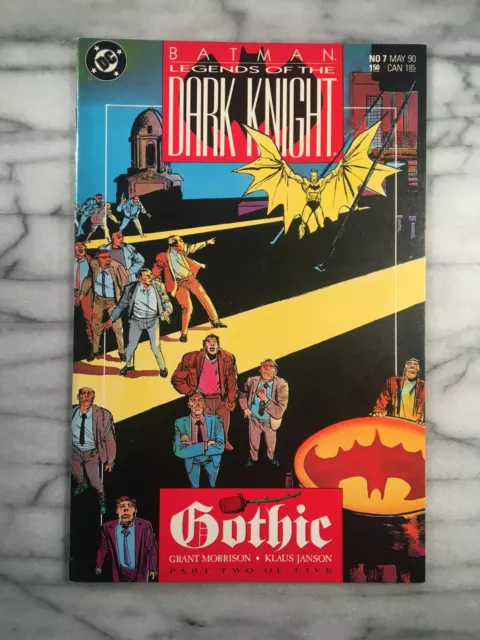 Batman: Legends of the Dark Knight #7 (1990-DC) **High+ grade** Gothic!