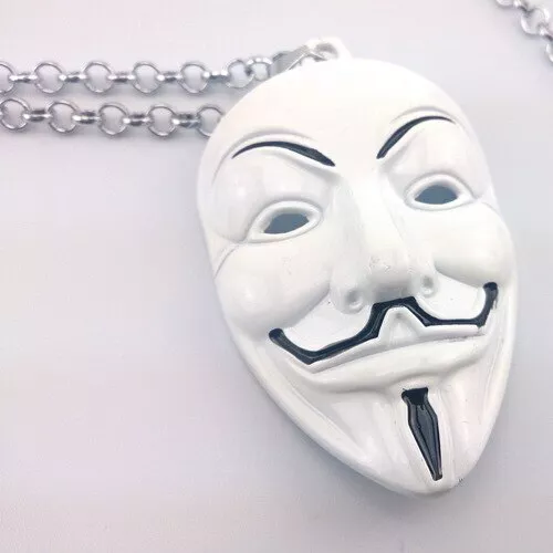 Necklace Girocollo Cosplay  Maschera V per Vendetta Guy Fawkes