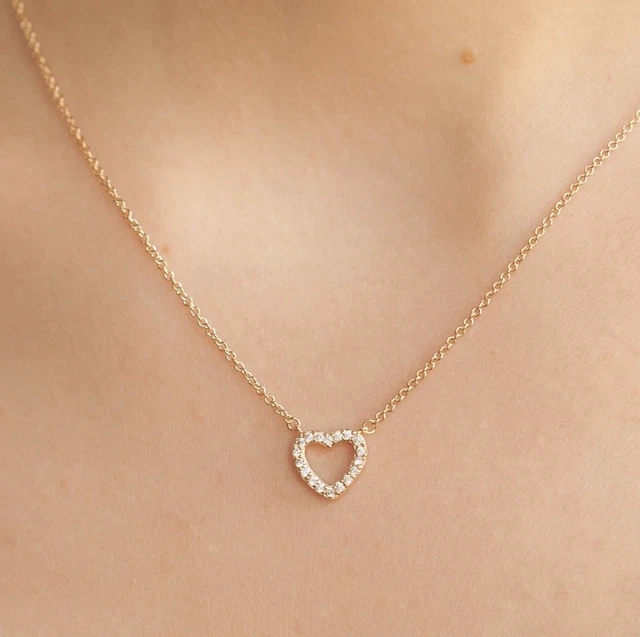 Collier Pendentif Coeur BUTW - Cristal Druzy, électroformé Argenté, Tricolore, Neuf Avec étiquettes