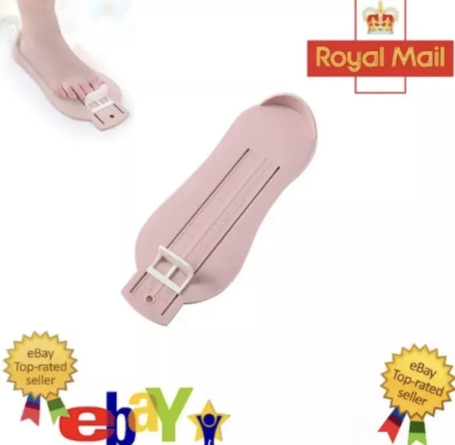 Kids Infant Toddler Baby Foot Measure Gauge Shoes Size Measuring Ruler UK