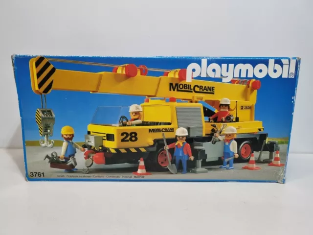 Playmobil Jeu De Construction De Service De Grue Rouge
