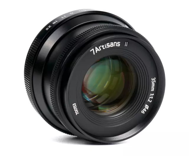 7artisans 35mm F1.2 II Large Aperture XF Mount Lens for Fujifilm Fuji X FX X-T3