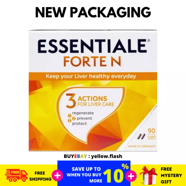 Essentiale Forte N Liver Detox & Liver Tonic Supplément 90s LIVRAISON GRATUITE