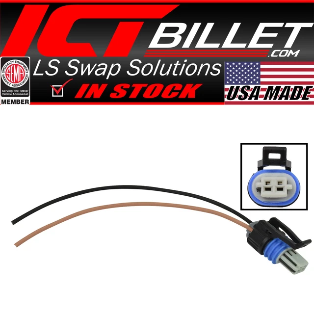 LS IAT WIRE Connector Pigtail Plug Intake Air Temperature Sensor Turbo