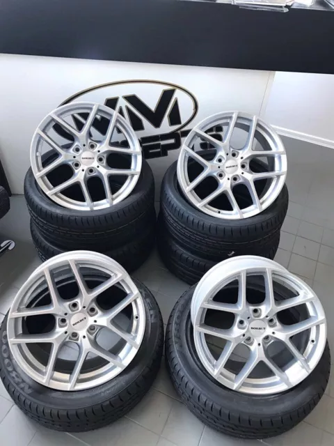 19 Zoll Borbet Y Alufelgen 5x114,3 für Tesla Model 3 Felgen Grau Neu